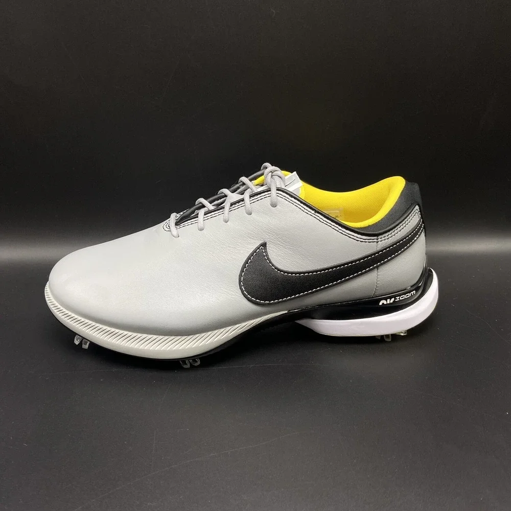 Nike Air Zoom Victory Tour 2 Golf DJ6570-002 Gray  Black Yellow NEW Mens Size  8